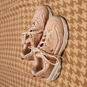 Skechers D'lites Bright Blossom Pink Shoes